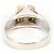 Autre Marque Anello fede in oro 14K e diamanti D'oro - vista 4