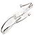 Autre Marque Bangles in oro bianco 18K e diamanti D'oro