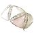 Autre Marque Bague anneau en or blanc 18K avec diamant et coquillage Doré