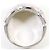 Autre Marque Bague anneau en or blanc 18K avec diamant et coquillage Doré - vue 3