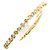 Autre Marque Bracciale con charm in oro giallo 18K e diamanti D'oro