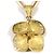 Autre Marque Collana in oro giallo 18K con diamante D'oro