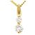 Autre Marque Collana in oro giallo 18K con diamante D'oro