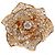 Autre Marque Bandring aus 18K Roségold mit Diamant Golden