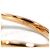 Autre Marque Bandring aus 18K Roségold mit Diamant Golden - Ansicht 6