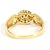 Autre Marque Bandring aus 18K Gelbgold mit Diamant Golden - Ansicht 4