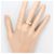 Autre Marque Bandring aus 18K Gelbgold mit Diamant Golden - Ansicht 7