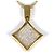 Autre Marque Collana in oro giallo 18K con diamante D'oro