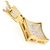 Autre Marque Collana in oro giallo 18K con diamante D'oro - vista 2