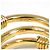Autre Marque Anello fede in oro giallo 18K e diamanti D'oro - vista 6