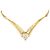 Autre Marque Collana in oro giallo 18K con diamante D'oro