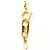 Autre Marque Collana in oro giallo 18K con diamante D'oro - vista 4