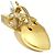 Autre Marque Collana in oro giallo 18K con diamante D'oro - vista 2