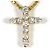 Autre Marque Collana in oro giallo 18K con diamante D'oro
