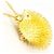 Autre Marque Colar em ouro amarelo 18K com diamante azul tratado Dourado - vista 2