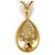 Autre Marque Collana in oro giallo 18K con diamante D'oro