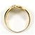 Autre Marque Ringband aus 18K Gelbgold mit Diamant Golden - Ansicht 3