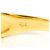 Autre Marque Anello a fascia in oro giallo 18K con diamante D'oro - vista 5