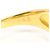 Autre Marque Anello a fascia in oro giallo 18K con diamante D'oro - vista 6