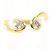 Autre Marque Ringband aus 18K Gelbgold mit Diamant Golden