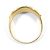 Autre Marque Ringband aus 18K Gelbgold mit Diamant Golden - Ansicht 3