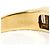 Autre Marque Ringband aus 18K Gelbgold mit Diamant Golden - Ansicht 6