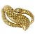 Autre Marque Ringband aus 18K Gelbgold mit Diamant Golden