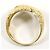 Autre Marque Ringband aus 18K Gelbgold mit Diamant Golden - Ansicht 3