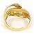Autre Marque Ringband aus 18K Gelbgold mit Diamant Golden - Ansicht 4