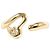 Autre Marque Ringband aus 18K Gelbgold mit Diamant Golden
