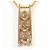 Autre Marque Collana in oro rosa 18K con diamante D'oro - vista 3