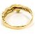 Autre Marque Ehering aus 18K Gelbgold mit Rubin Golden - Ansicht 4