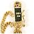 Autre Marque Bracciale con charm in oro giallo 18K con diamanti brown Marrone D'oro - vista 4