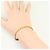 Autre Marque Bracciale con charm in oro giallo 18K con diamanti brown Marrone D'oro - vista 5
