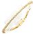 Autre Marque Bracciale con charm in oro giallo 18K con diamante D'oro