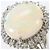 Autre Marque PT900 Platin-Bandring mit Opal und Diamant - Ansicht 2