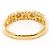 Autre Marque Anello fede in oro giallo 18K e diamanti D'oro - vista 3