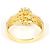 Autre Marque Ringband aus 18K Gelbgold mit Diamant Golden - Ansicht 4