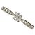 Autre Marque PT900 Platin-Bandring mit Diamant