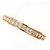 Autre Marque Bandring aus 18K Roségold mit Diamant Golden