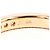 Autre Marque Bandring aus 18K Roségold mit Diamant Golden - Ansicht 5