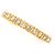 Autre Marque Anello fede in oro giallo 18K e diamanti D'oro