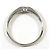 Autre Marque PT900 Platin-Bandring mit 0.15ct Diamant - Ansicht 2