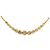 Autre Marque Collana in oro giallo 18K con diamante brown D'oro