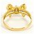 Autre Marque Ringband aus 18K Gelbgold mit Diamant Golden - Ansicht 4