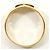 Autre Marque Bandring aus 18K Gelbgold mit Diamant Golden - Ansicht 2