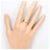 Autre Marque Bandring aus 18K Gelbgold mit Diamant Golden - Ansicht 5