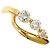 Autre Marque Ringband aus 18K Gelbgold mit Diamant Golden