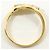 Autre Marque Ringband aus 18K Gelbgold mit Diamant Golden - Ansicht 2
