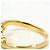Autre Marque Ringband aus 18K Gelbgold mit Diamant Golden - Ansicht 4